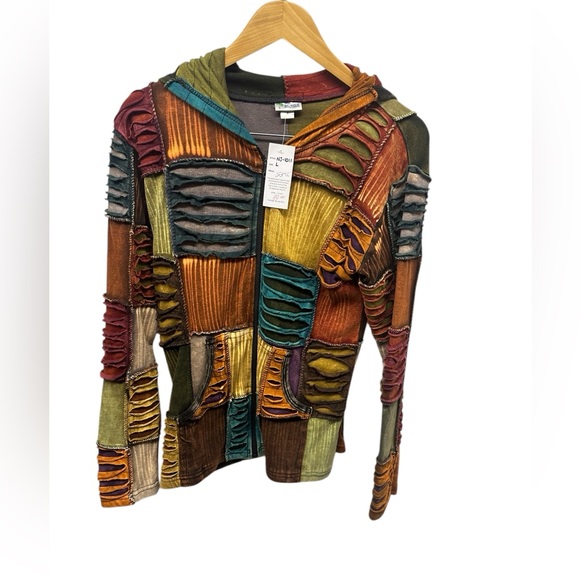 Creative Hoodie Size Large. NJ1011. . GR/PK - Picture 1 of 2